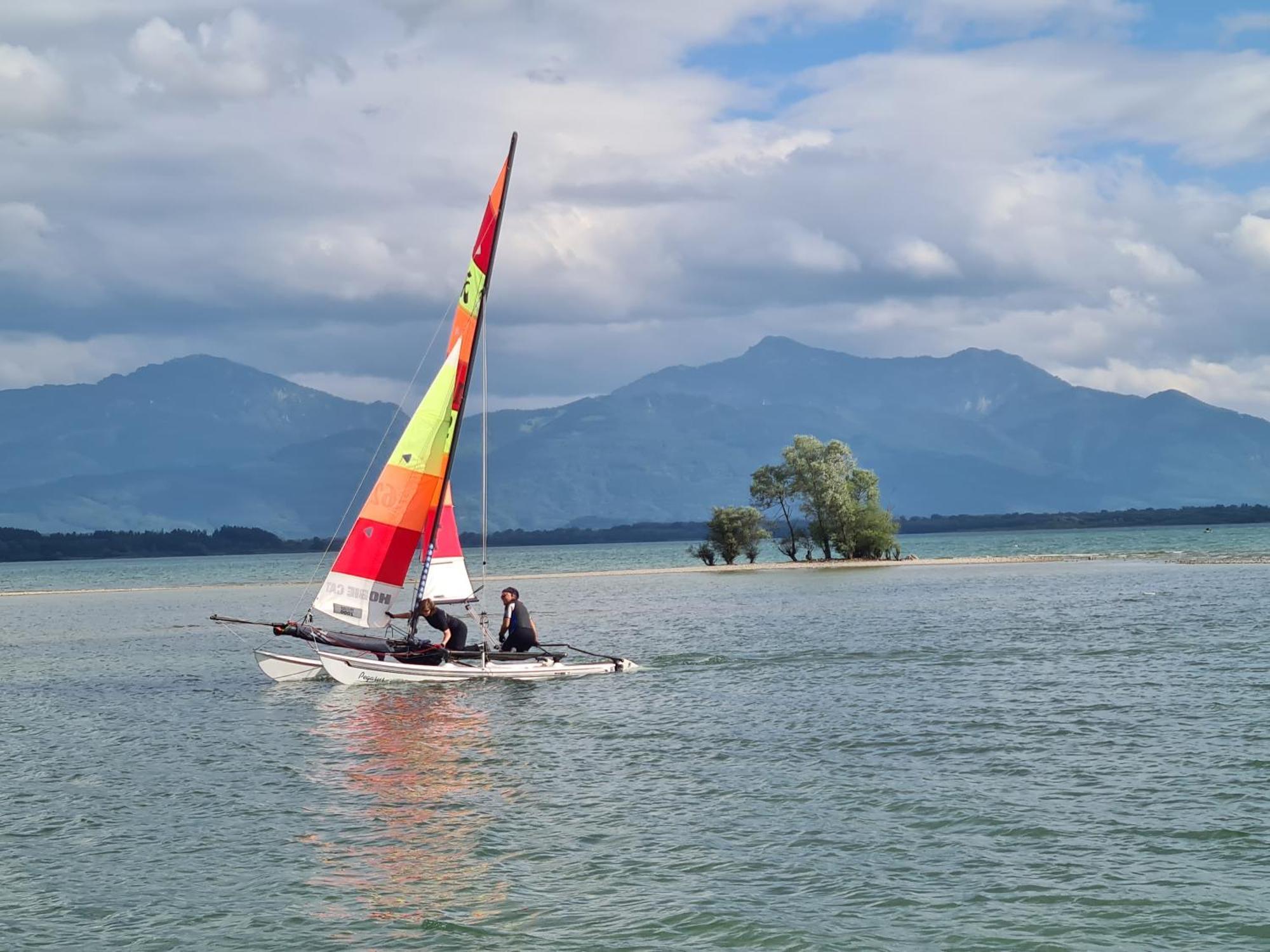 Vintage Studio Am Chiemsee Übersee Esterno foto